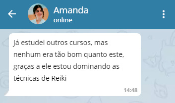 Depoimento aluna